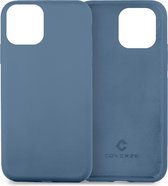 Coque Coverzs Luxe Liquid Silicone pour Apple iPhone 13 Mini - bleu clair