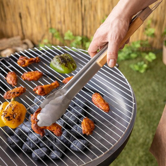 Esschert Design Barbecueschort met Barbecuebestek, 1 Set - België