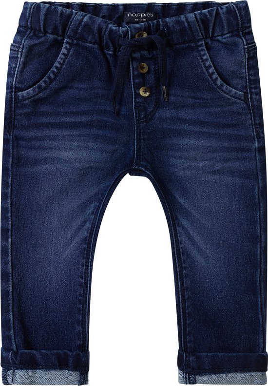 Noppies Boys denim pants Tekamah relaxed fit Jongens Jeans - Aged Blue - Maat 56