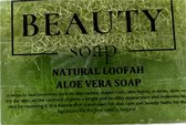 Beauty Soap - Pompoenvezel zeep - Aloe Vera - 100% Handmade - Natuurlijk