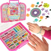 Kralen set - Armbanden - Roze Koffer - Sieraden Maken Meisjes