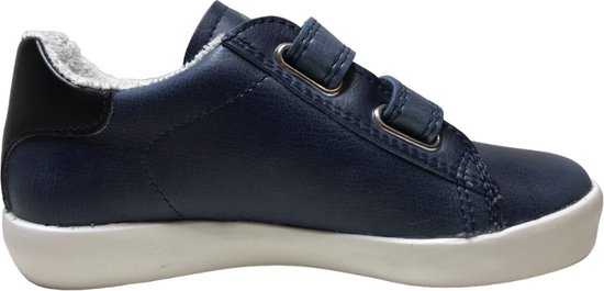 Naturino 4.0 - Annie Hybri - Mt 33 - baskets vegan étoiles blanches velcros - Blauw