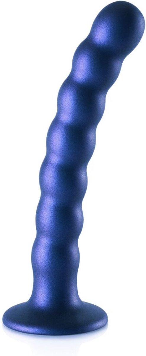 Goedkoopste Beaded Silicone G-Spot Dildo - 6,5'' / 16,5 cm
