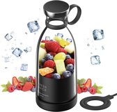 Draagbare en Oplaadbare Mini Blender-Blender To Go-Smoothie Fruit Mixer/Zwart