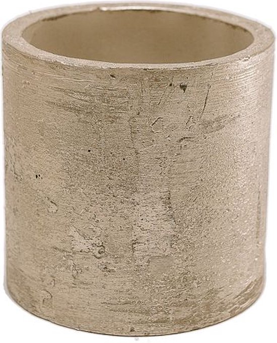 Paraffine Windlicht – Cilinder 13x13cm – Bronze
