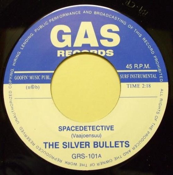 Silver Bullets - Space Detective (7" Vinyl Single)
