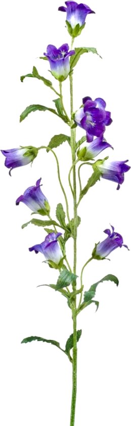 Kunstbloemen - Zijde Bloemen - Nep bloemen Luxe Bloemen - Campanula 85 cm - Natuurlijk Bloemen