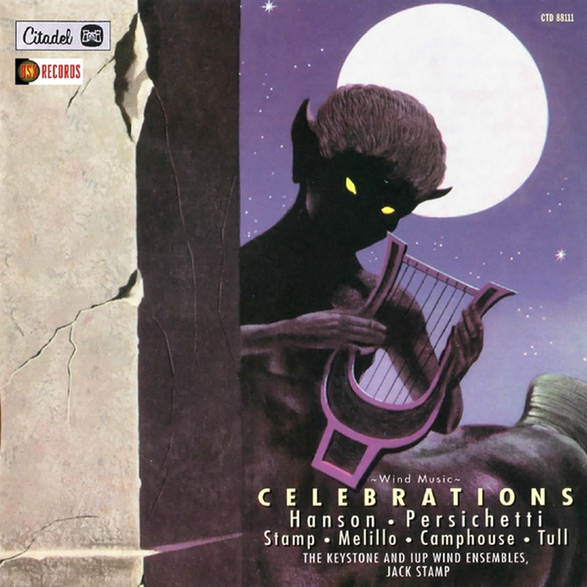 Jack Stamp - Wind Music Celebrations: Hanson, Persichetti, Stam (CD)