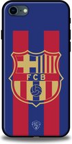 FC Barcelona hoesje iPhone 7 / 8 / SE (2020) backcover softcase blauw rood