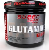 Fit&Shape Glutamine Elite 500gram (L-glutamine) 100 doseringen (inclusief maatschepje)