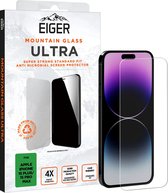 Geschikt voor Eiger Mountain Glass ULTRA Apple iPhone 15 Plus / 15 Pro Max Tempered Glass