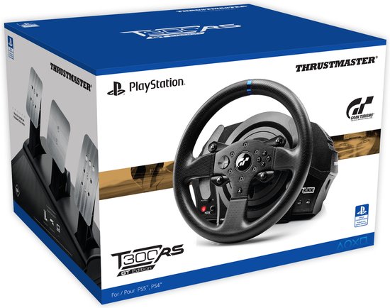 Thrustmaster T300 RS GT Racestuur - Shifter - PS5, PS4 & PC | bol