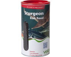 Velda Sturgeon Fish Food - 2500 ml - Visvoer - Speciaal Zinkend Voer - Steurvoer