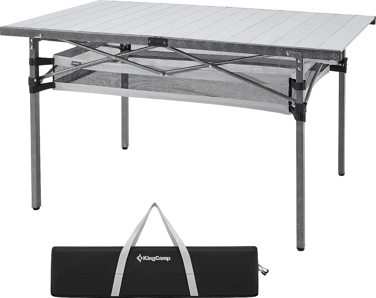 Table de Camping Pliante en Aluminium pour 4-6 Personnes Charge 50