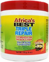 Africa's Best Triple Repair Oil Moisturizer Miracle Cream 6oz