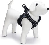 Instaptuig hond Parinca Premium Zwart - borstomvang 30-35 cm