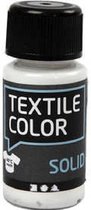 Peinture textile - Wit - Opaque - Creotime - 50 ml