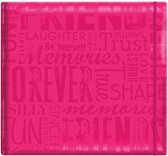 MBI - Friends - Pink Gloss Post Bound Album 12"X12" (848120)