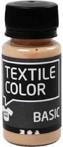 Textielverf - Kledingverf - Licht Beige - Basic - Textile Color - Creotime - 50 ml