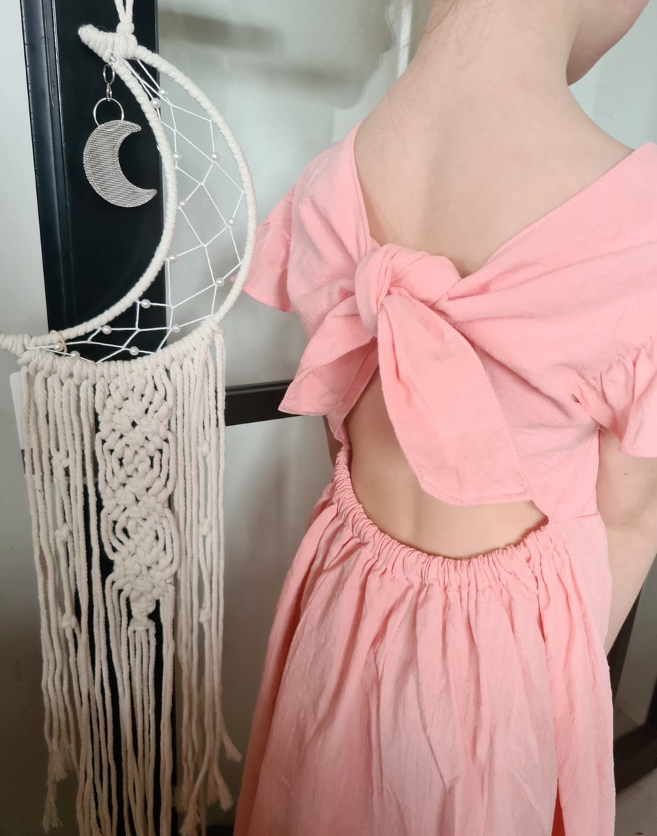 Zomerjurk meisje - Jurk met strik - maat jurk 116 - meisjesjurk - Jurk roze- feestjurk - casual jurk