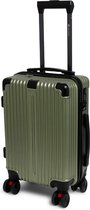 Norländer Lux Traveler Reiskoffer - Handbagage koffer - 53 x 33 x 21 cm - Groen