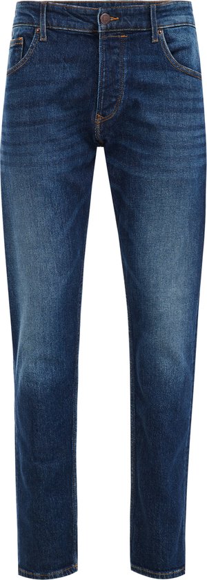 WE Fashion Heren slim fit jeans met comfort-stretch