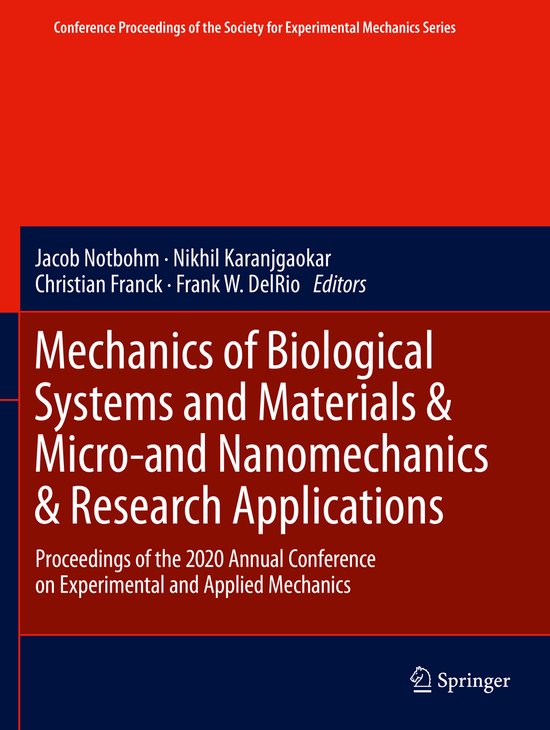 Mechanics of Biological Systems and Materials Micro and Nano ... - cover
