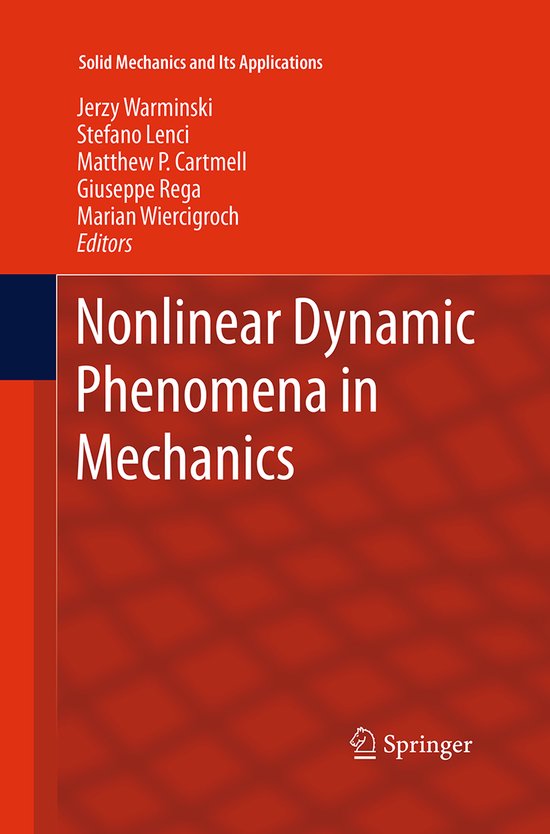 Solid Mechanics and Its Applications- Nonlinear Dynamic Phen ... - cover