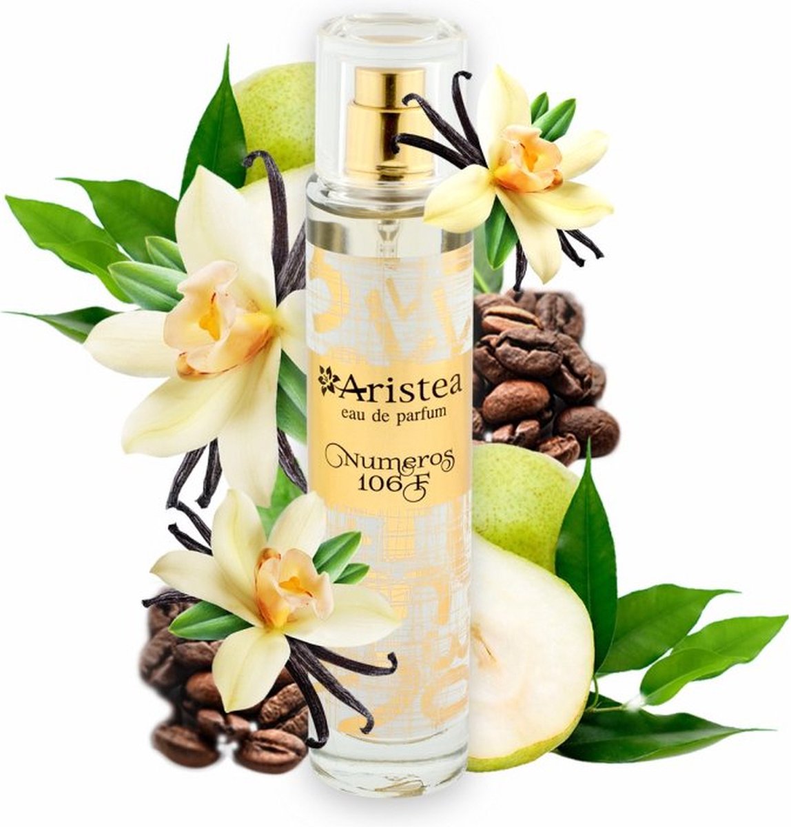 Goedkoopste Eau De Parfum | Aristea | Numeros 106F | Geinspireerd op designer merk | 50ML | Voor Haar