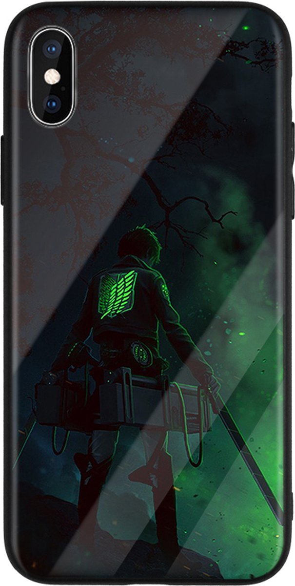 Anime merchandise - anime hoesje / phone case - Attack on Titan Levi Ackerman Iphone X/XS