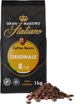 Gran Maestro Italiano - Original - Grains de café - Grains pour Espresso et Lungo - Arabica - 1kg
