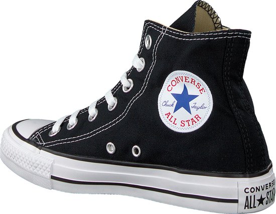 Converse All Star Sneakers Hoog - Black/White
