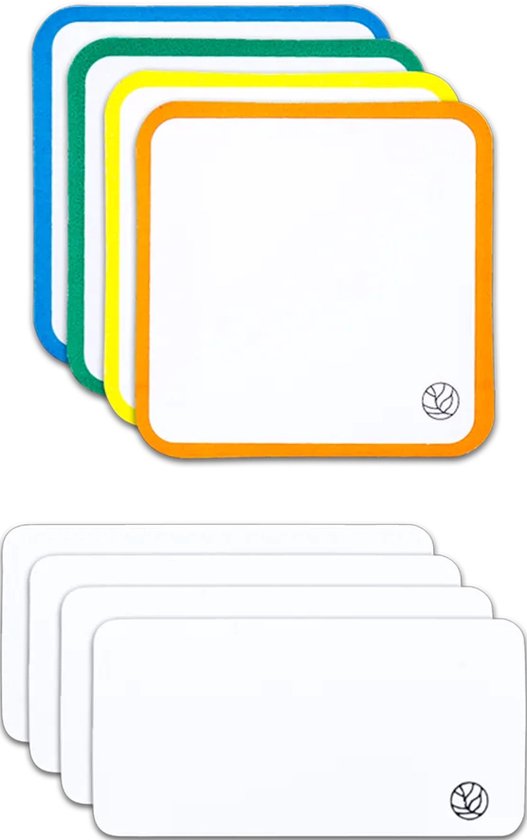 GreenStory - Sticky Whiteboard - Sticky Tabs voor Whiteboard - set van 8