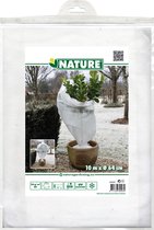 Nature - Winterafdekvlies voor planten - Ø64cm x 10m - 30 g/m² - winterbescherming