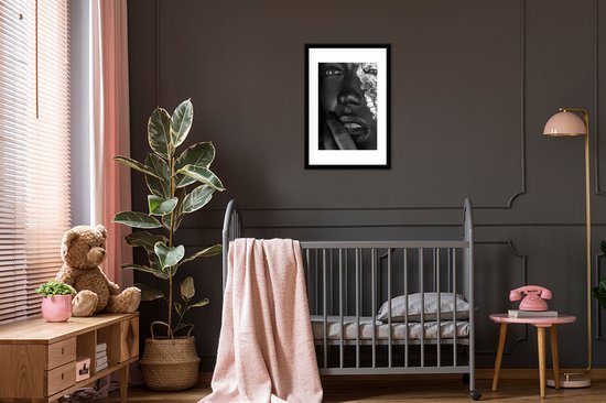 Femme aux accents d'argent 40x60 cm