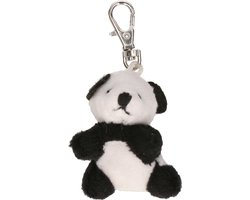Pluche panda knuffel sleutelhangers 6 cm - Speelgoed dieren sleutelhangers