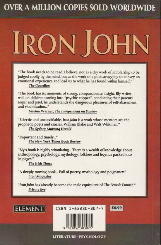 Iron John, Robert Bly 9781852303075 Boeken bol