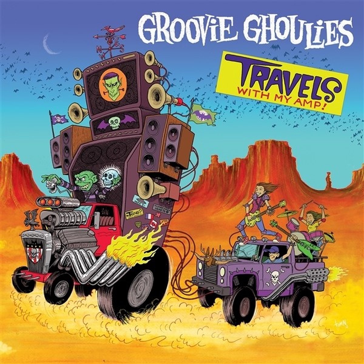 Groovie Ghoulies - Travels With My Amp (CD) (Remastered)