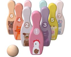 Bowling set met dieren