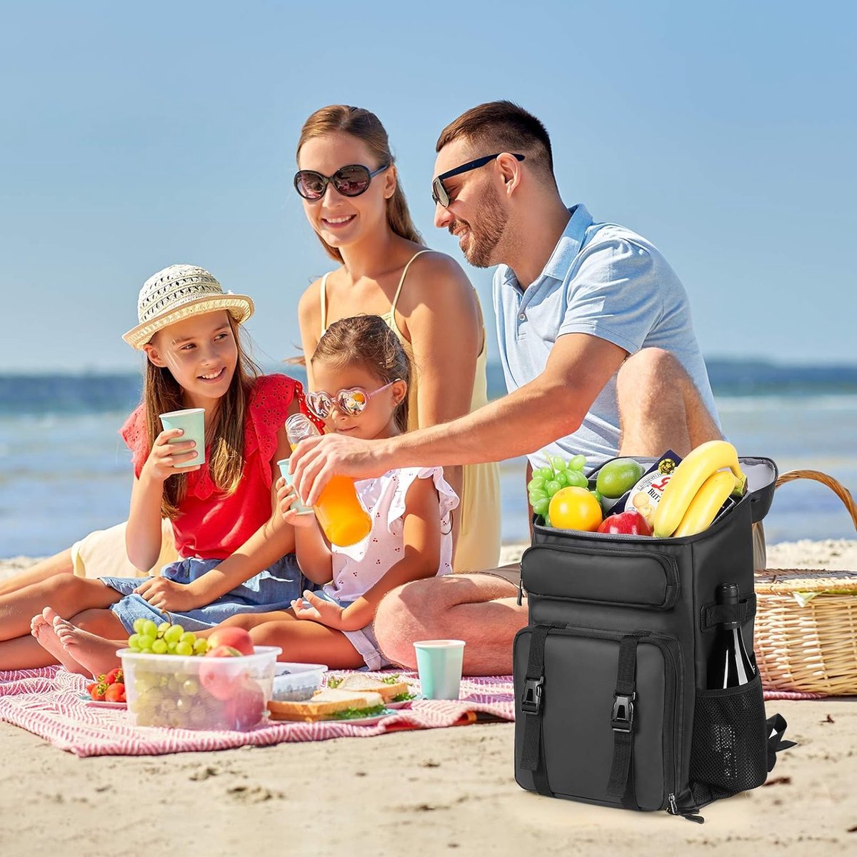 CO-Z 35L Thermische Koelrugzak - Geïsoleerde Waterdichte Picknicktas Voor Outdoor