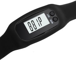 Digitale LCD Stappenteller - Run Stap - Calorie - Loopafstand - Teller - Stappenteller - Zwart -