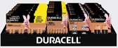 Piles Duracell , Plus 100% AA, AAA et 9V et CR2032, présentoir de 41 pièces