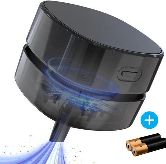 MAT Home - Kruimeldief - Mini Stofzuiger - Bureau Stofzuiger - Handstofzuiger - Kruimeldief Snoerloos - Inclusief Batterijen