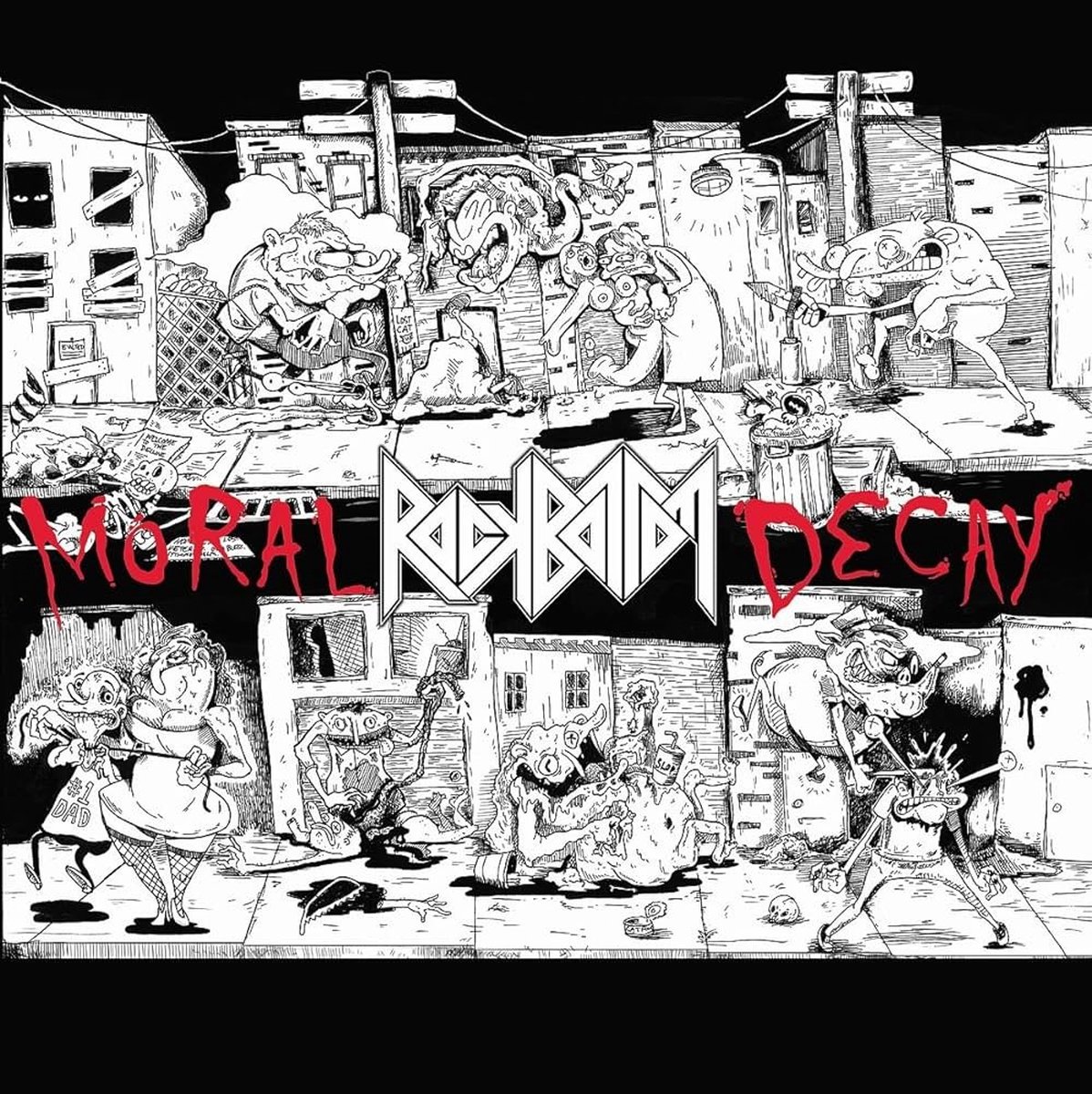Rock Bottom - Moral Decay (2 7" Single|CD)