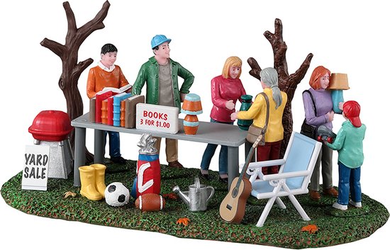 Lemax - Neighborhood Yard Sale