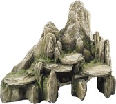 Ebi Decor Stone Slate - Ornement d'aquarium - 25,5 x 15,5 x 20 cm