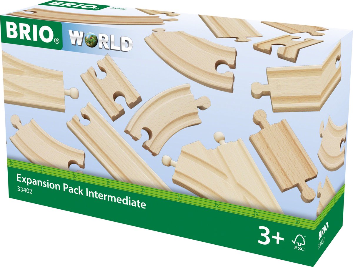 BRIO Midi rails uitbreidingsset - 33402 — afbeelding 3