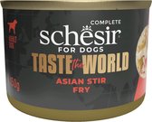 8x Schesir Taste The World Hond Asian Stir Fry 150 gr