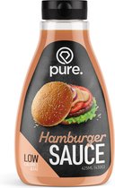 PURE Low Carb Sauce - Hamburger - 425ml - caloriearm & vetarm - dip saus - dieet