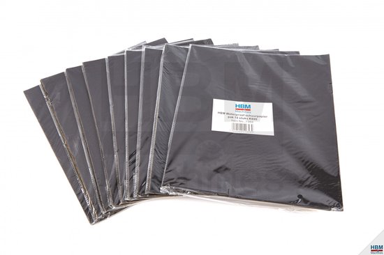 Vellen schuurpapier 230 x 280 mm ideaal voor het schuren van randen en